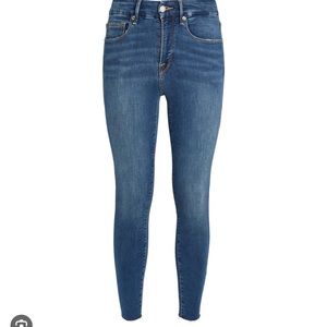 Good American Crop Skinny Jeans